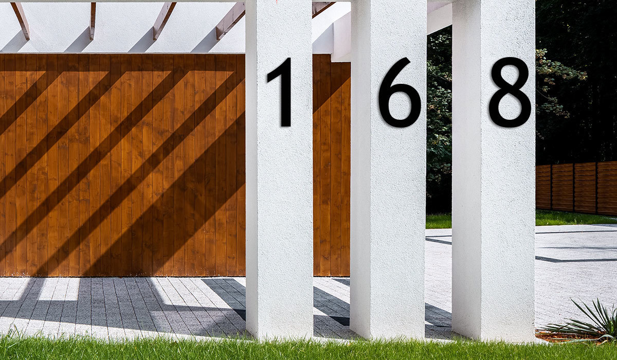 Large House Numbers